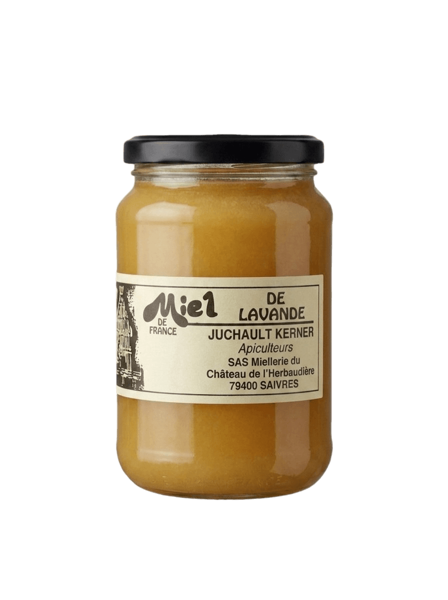 Pot de miel de lavande de la miellerie